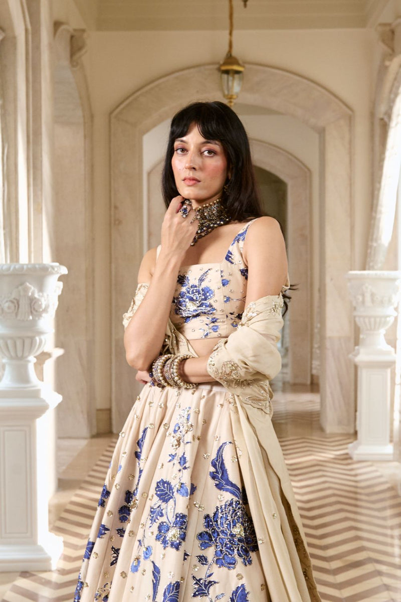 PH-2765 FRANCESCA LEHENGA SET by Paulmi & Harsh for women in Singapore