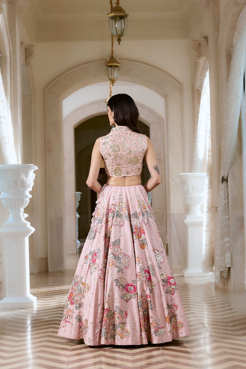 PH-2770 VINCENZA LEHENGA SET by Paulmi & Harsh for women in Singapore