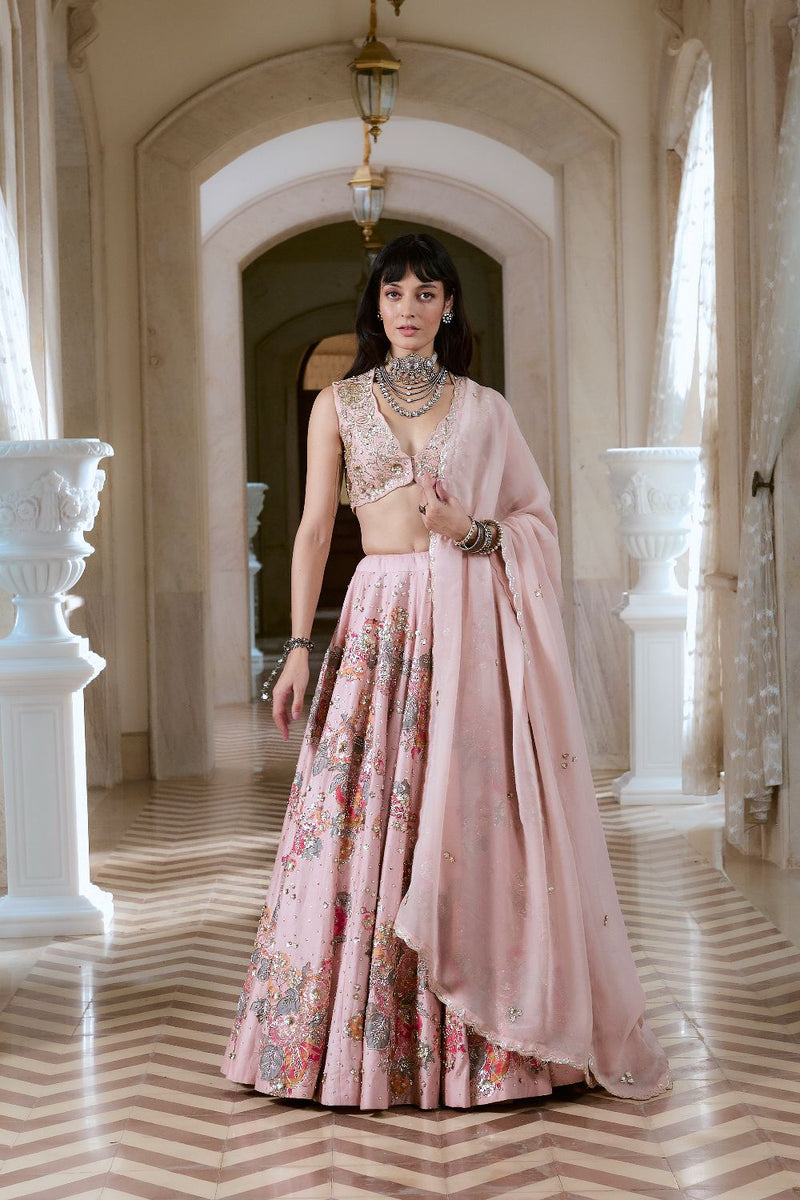 PH-2770 VINCENZA LEHENGA SET by Paulmi & Harsh for women in Singapore