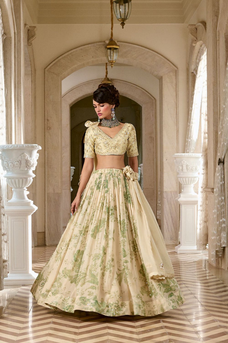 PH-2781 EMIKO LEHENGA SET by Paulmi & Harsh for women in Singapore