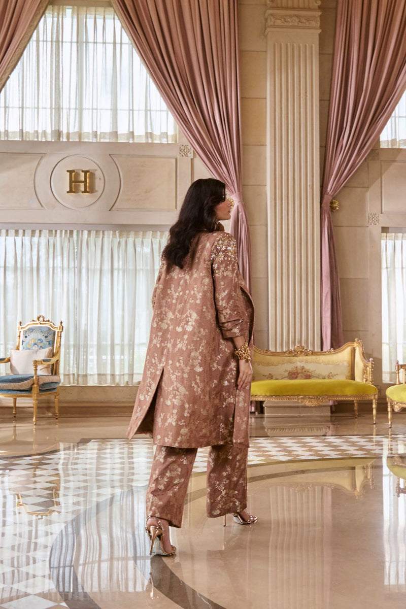 PH-2789 HEMSLEY BLAZER SET by Paulmi & Harsh for women in Singapore