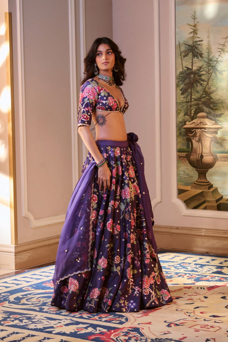 PH-2792 SERAFINA LEHENGA SET by Paulmi & Harsh for women in Singapore