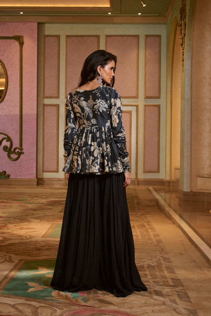PH-2796 PRIMROSE PEPLUM SET by Paulmi & Harsh for women in Singapore