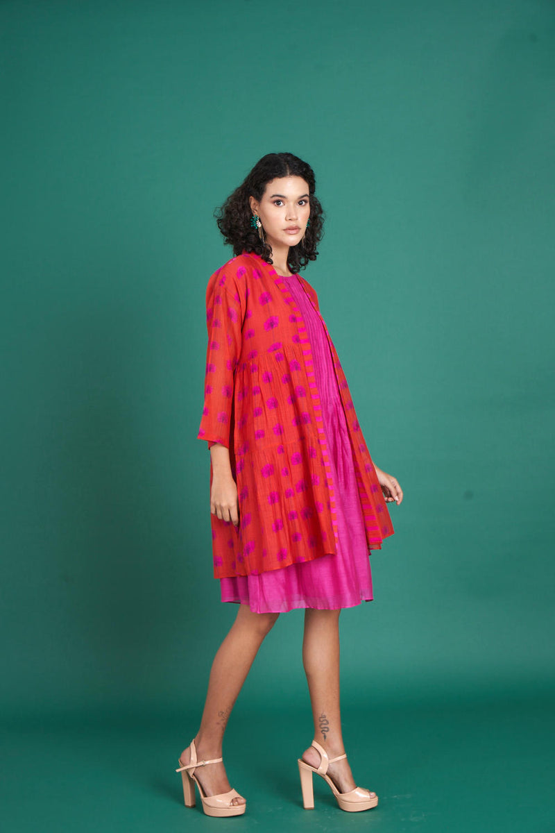 Zina mul cotton silk co-ord sets