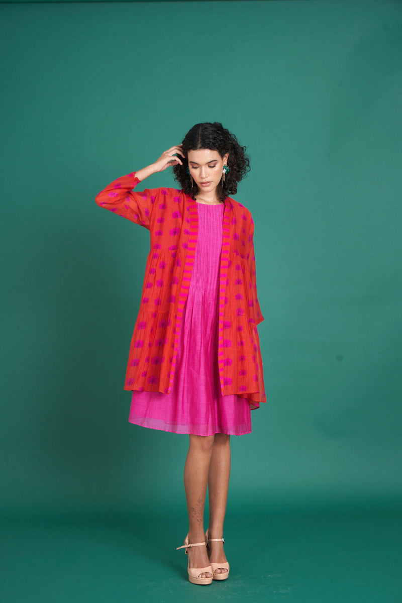 Zina mul cotton silk co-ord sets