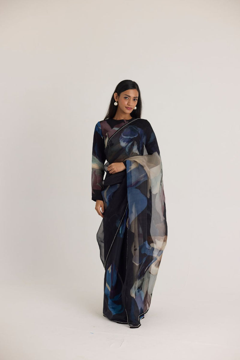 ROCCO BLOUSE by Yam in black color for women in Singapore