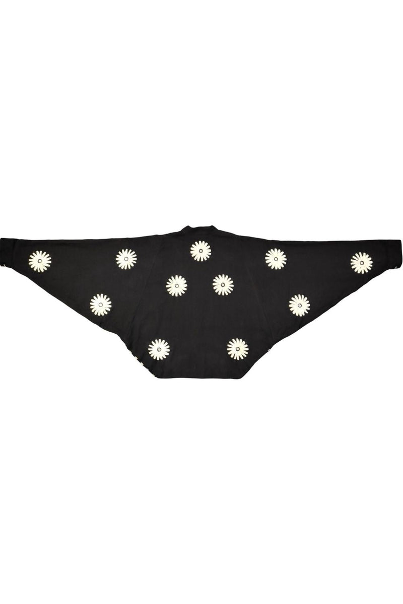 Unisex Gul Bat Shirt cotton by Ka-Sha in black color for women in Singapore