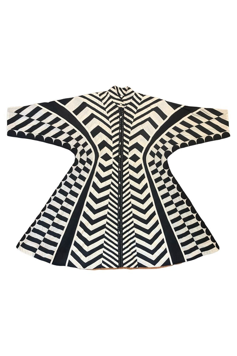 Unisex Nyna Jacket cotton by Ka-Sha in black color for women in Singapore