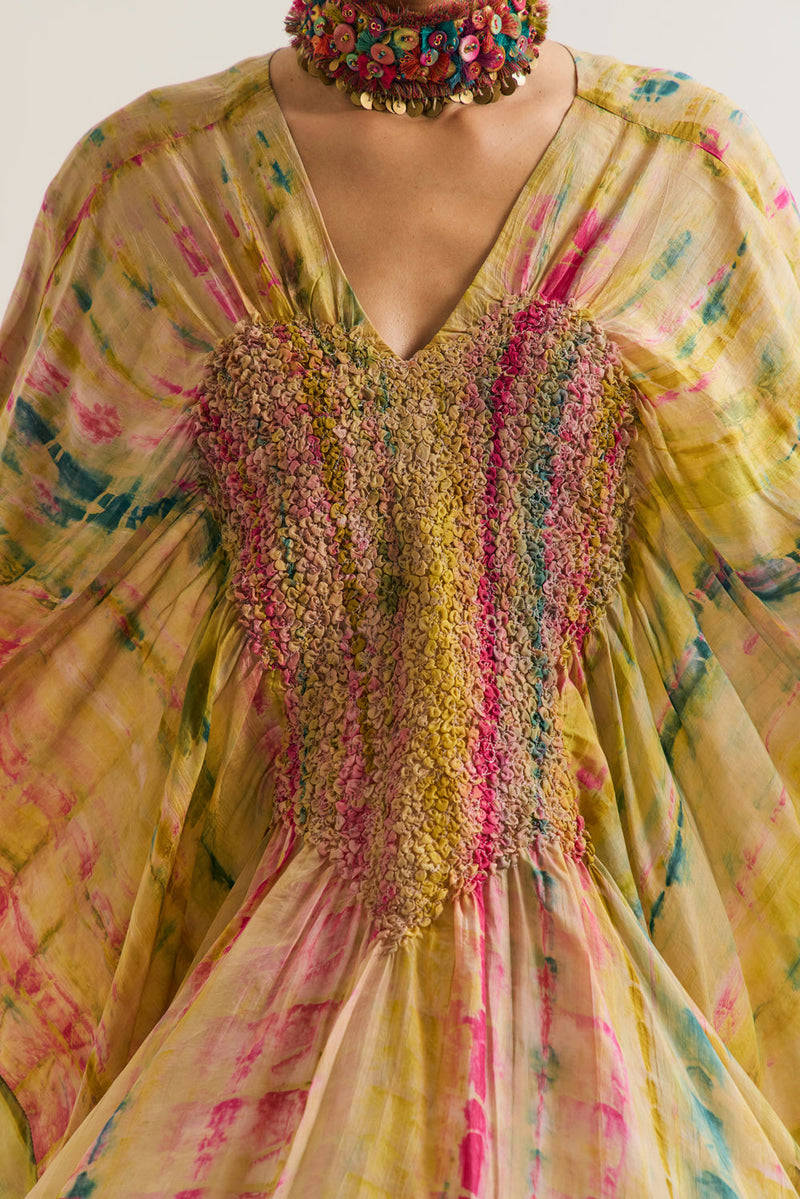 Merigold Shirt habutai silk top/shirt by Capisvirleo in yellow for women in Singapore