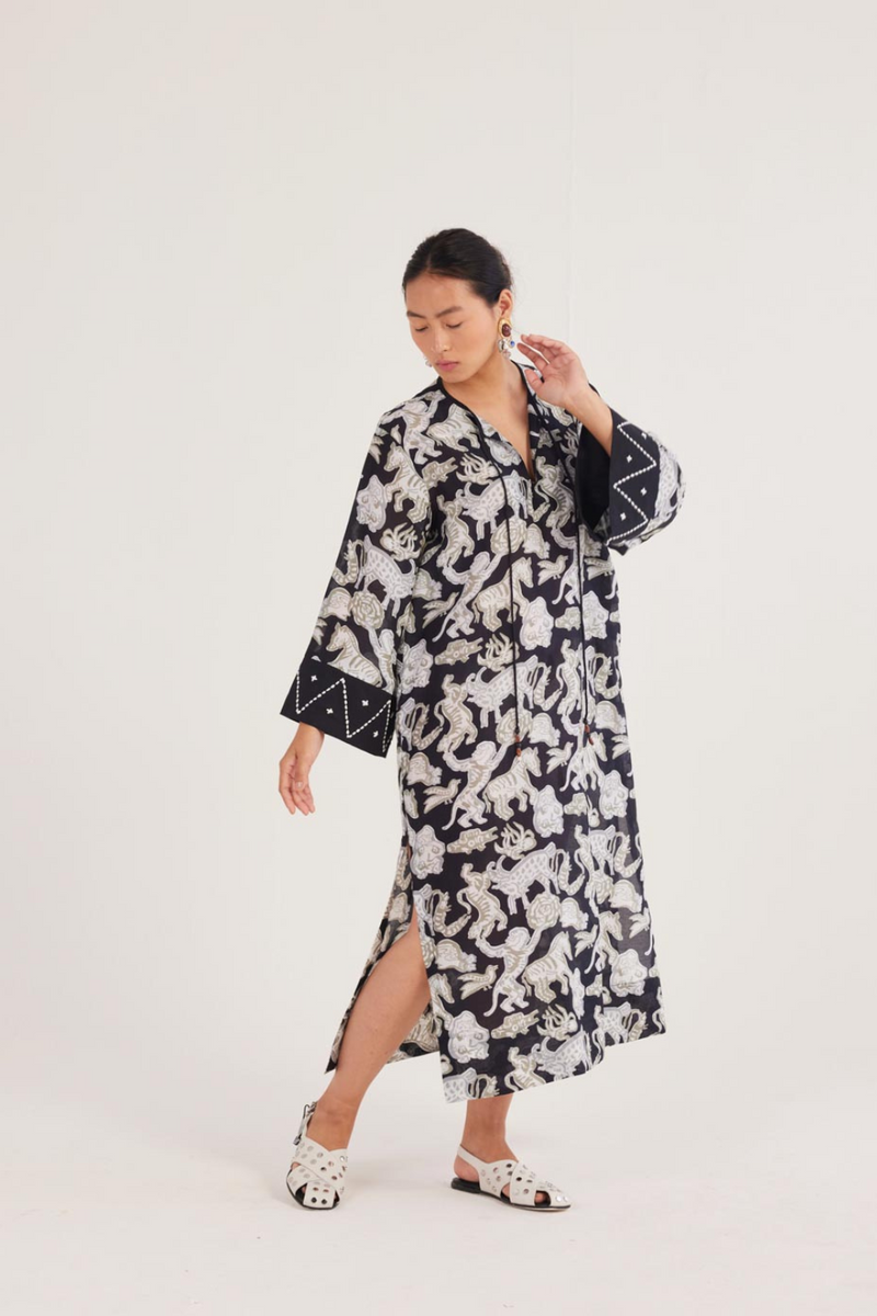 Ika Kaftan Dress muslin by JodiLife for women in Singapore
