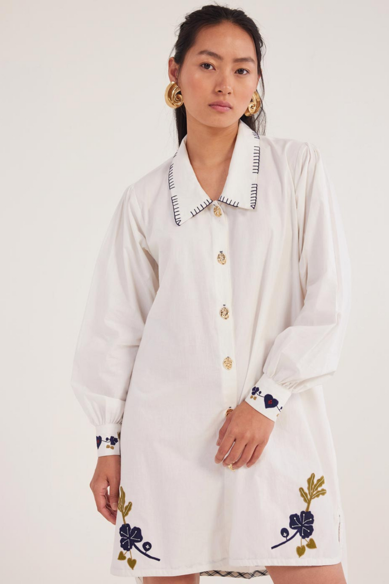 Kiji Shirt Dress poplin by JodiLife for women in Singapore