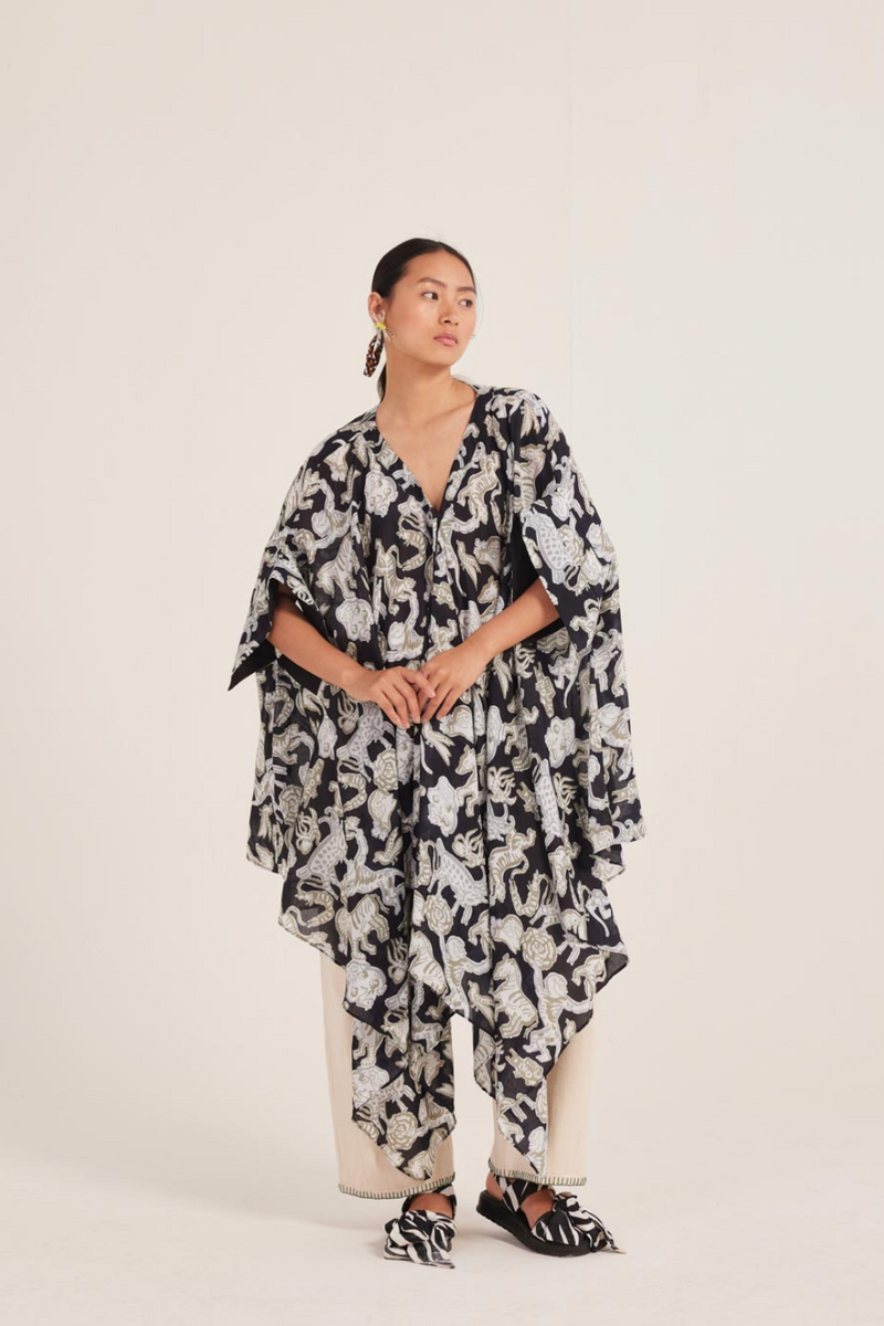 Ika Asymmetrical Dress muslin by JodiLife for women in Singapore
