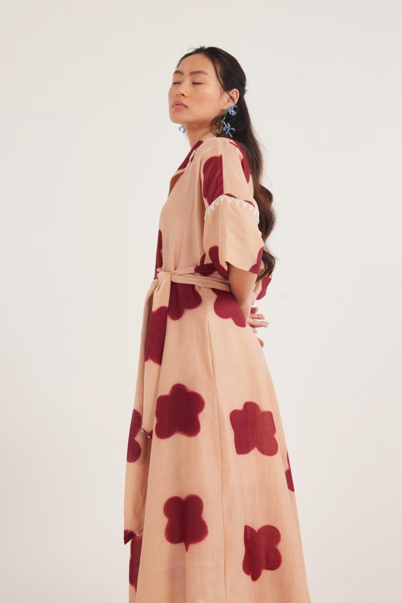 Nama Day Dress chanderi by JodiLife for women in Singapore