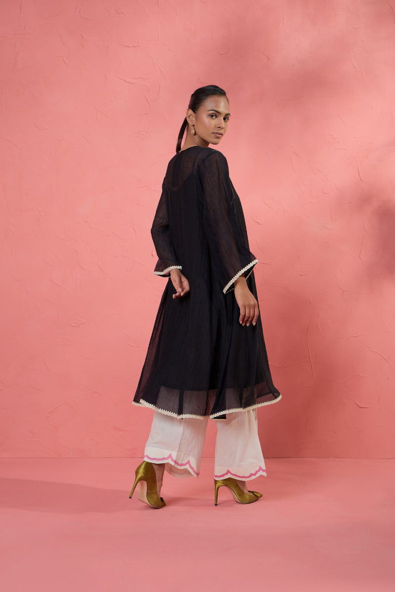 Zoya Set 2 cotton cambric light kurta set by AAVIDI in multicolor for women in Singapore