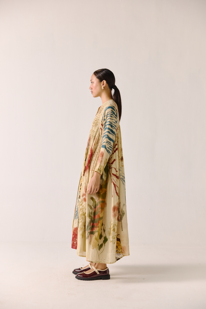 Frida Dress - Abstract cotton by CORD for women in Singapore