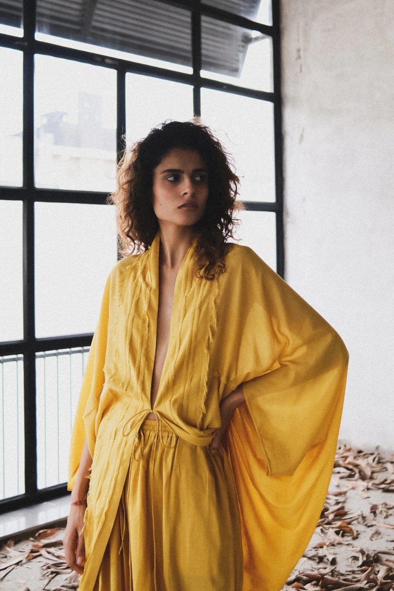 ALIPSA ROBE SET IN COTTON 100% cotton Buy ALIPSA ROBE SET IN COTTON from C&W | Co-Ord Sets for Women by Ituvana for women in Singapore