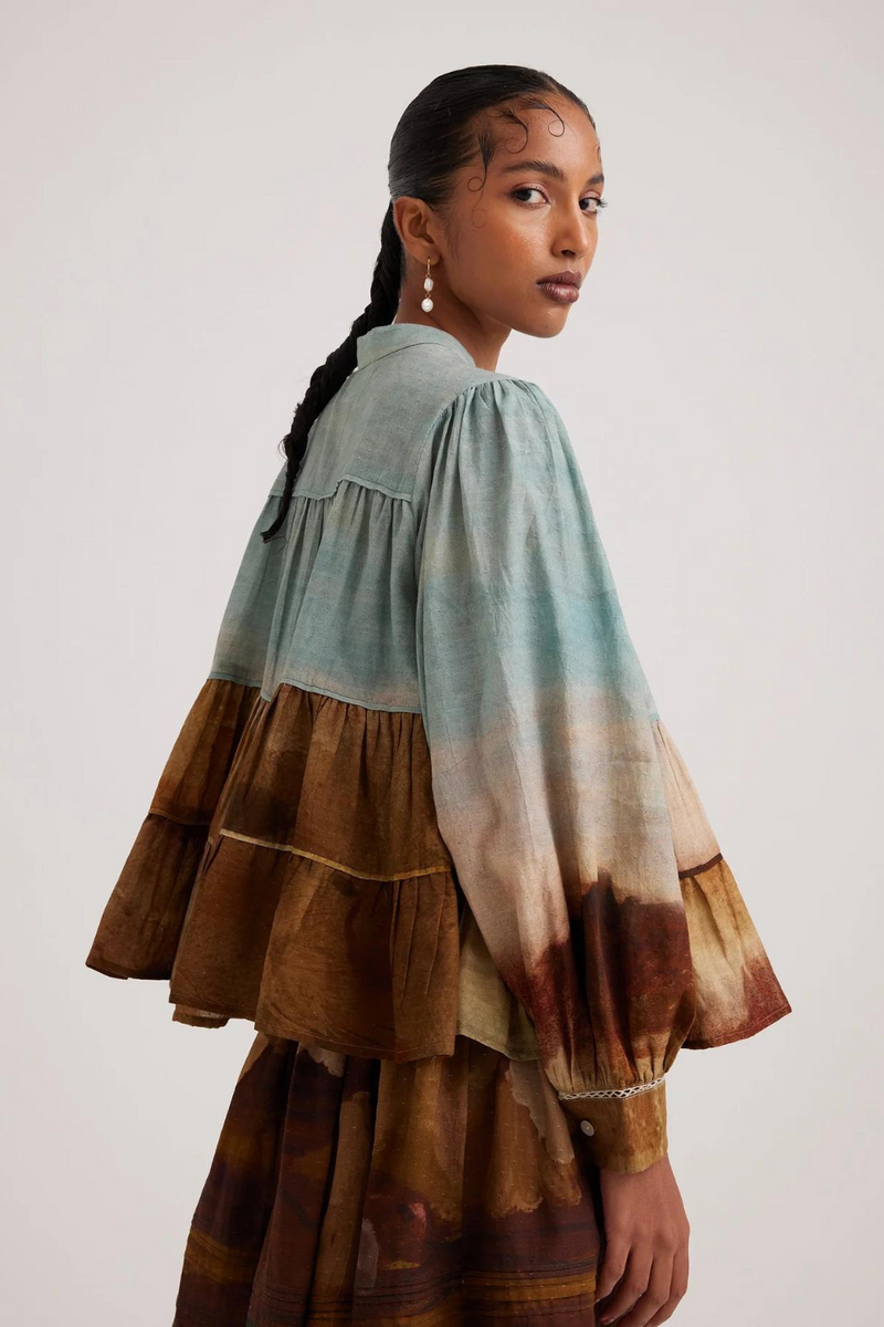 Tier Top-Blotch cotton by CORD for women in Singapore