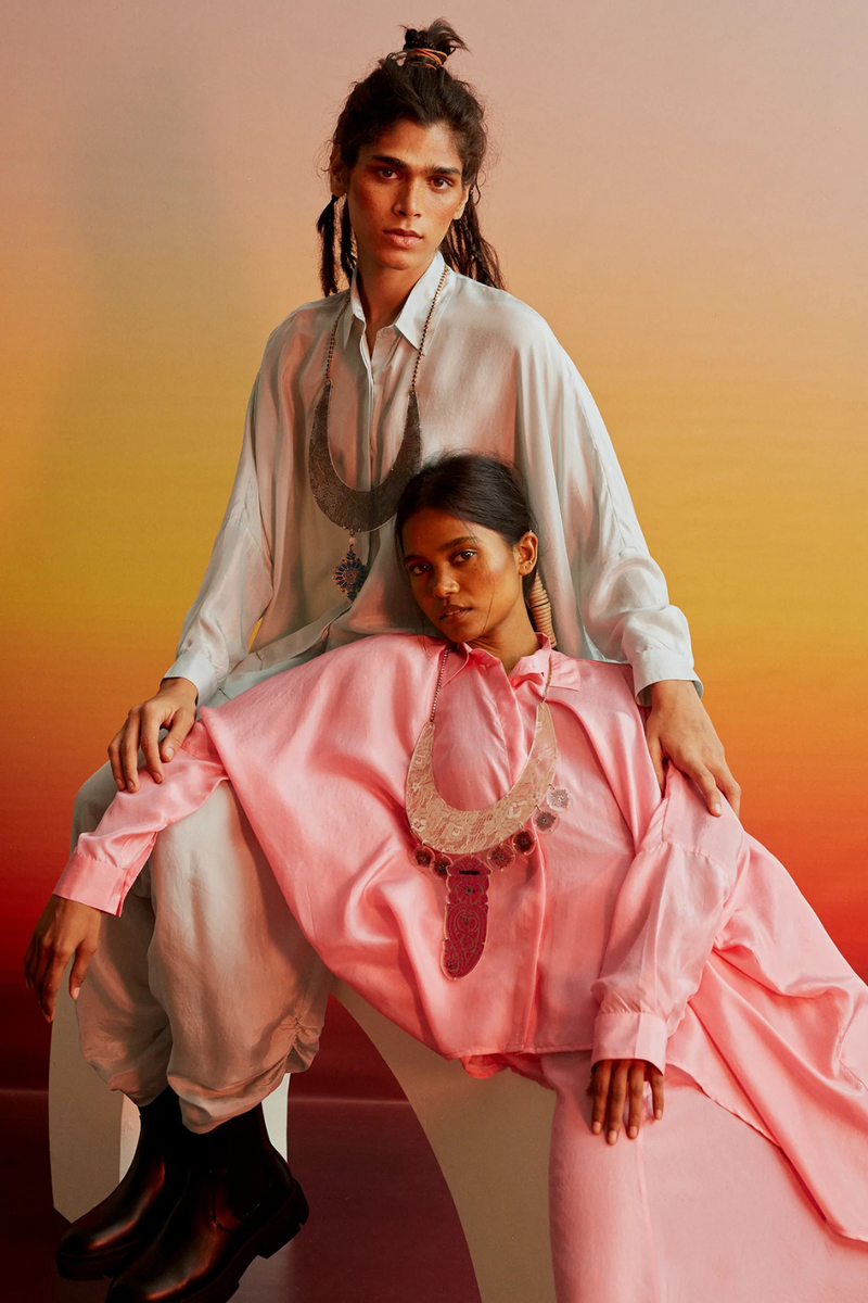 Ila Dhoti Set silk Buy Ila Dhoti Set from C&W | Co-Ord Sets for Women by Ituvana for women in Singapore