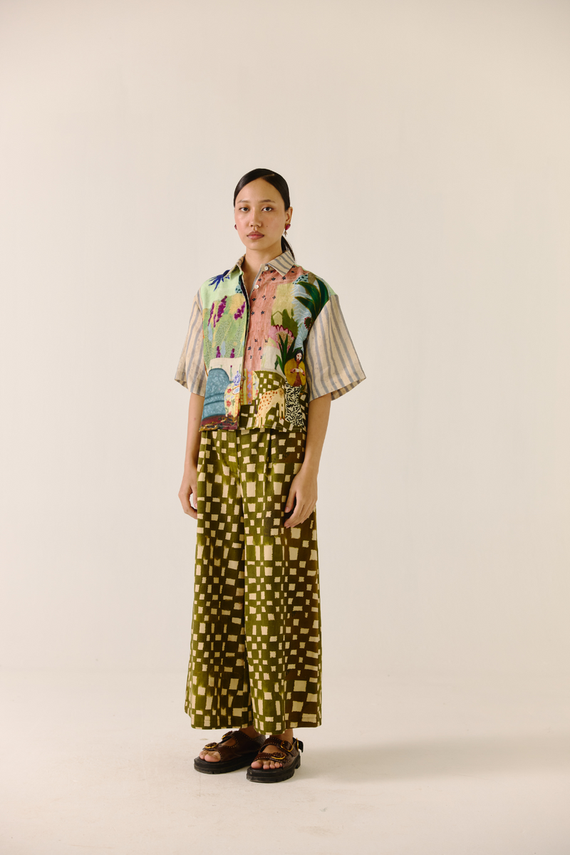 Ava Shirt - Alice linen by CORD for women in Singapore