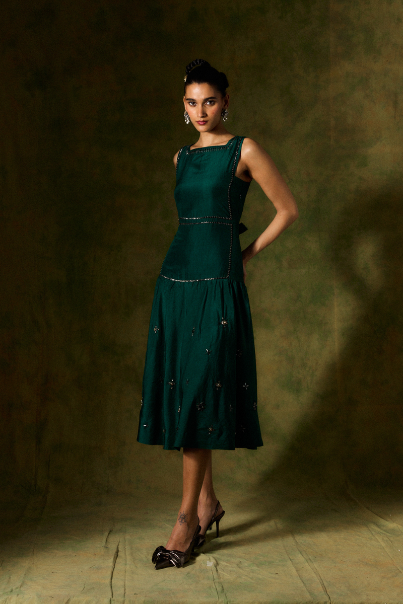 ZAFIRA SILK DRESS silk by JodiLife for women in Singapore