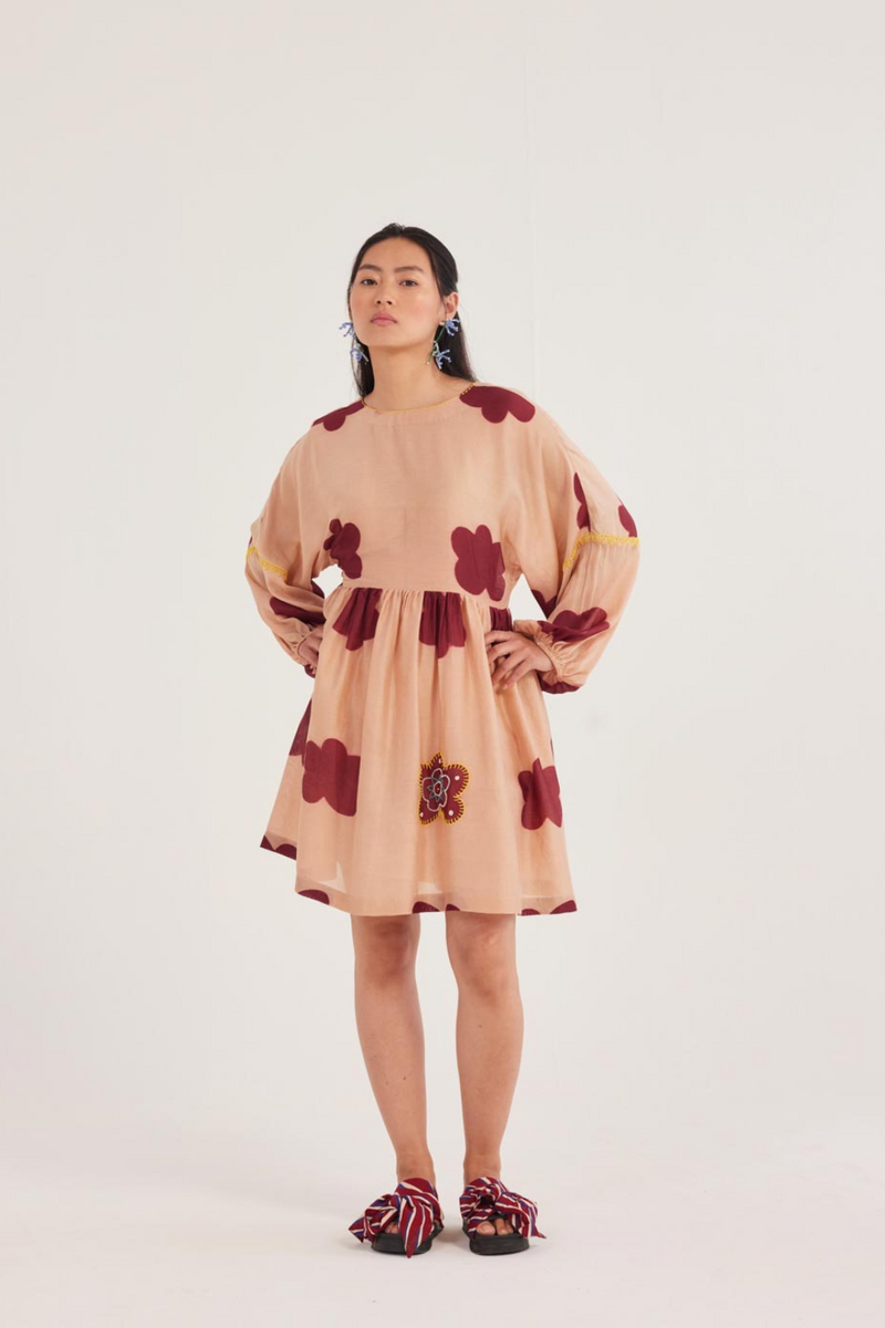 Nama Short Dress chanderi by JodiLife for women in Singapore
