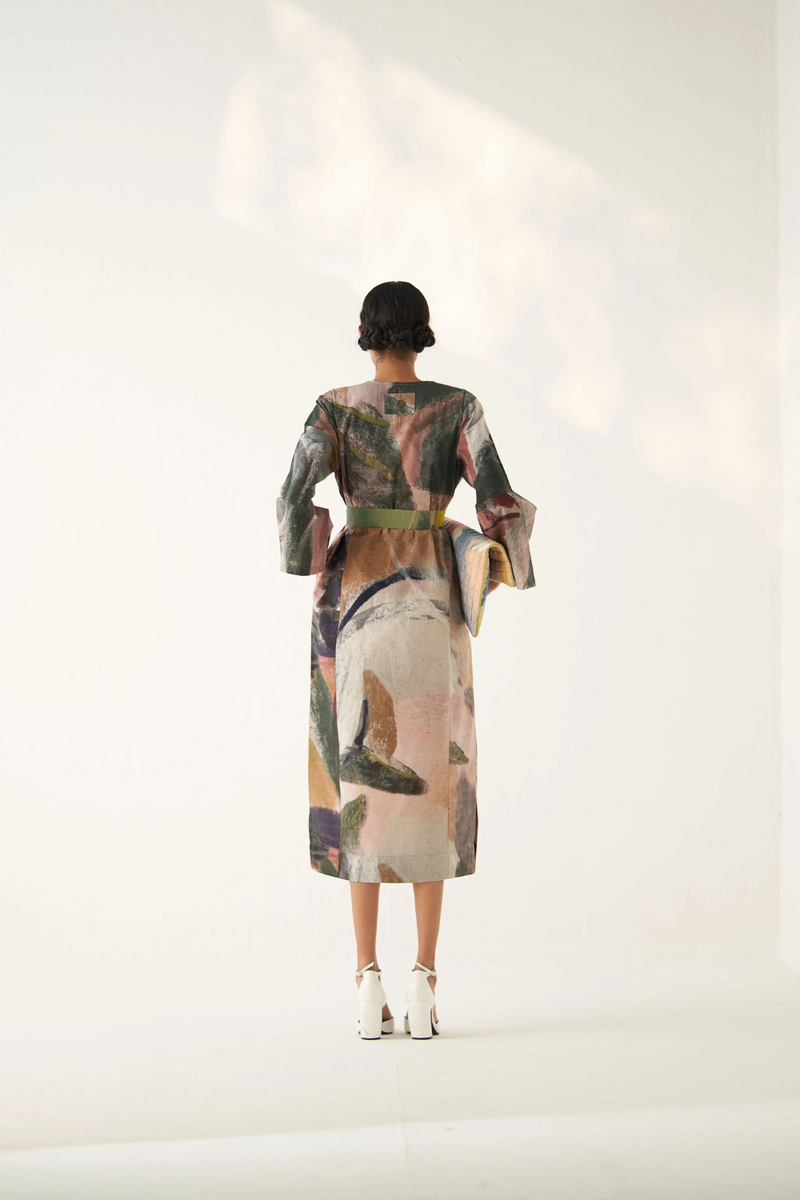 Wallflower Gathered Dress with belt