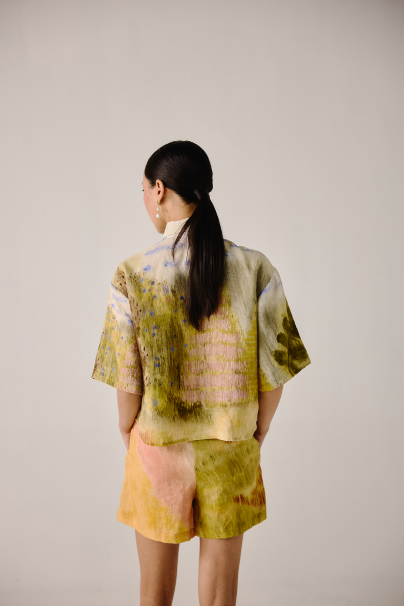Ava Shirt - Dale linen by CORD for women in Singapore