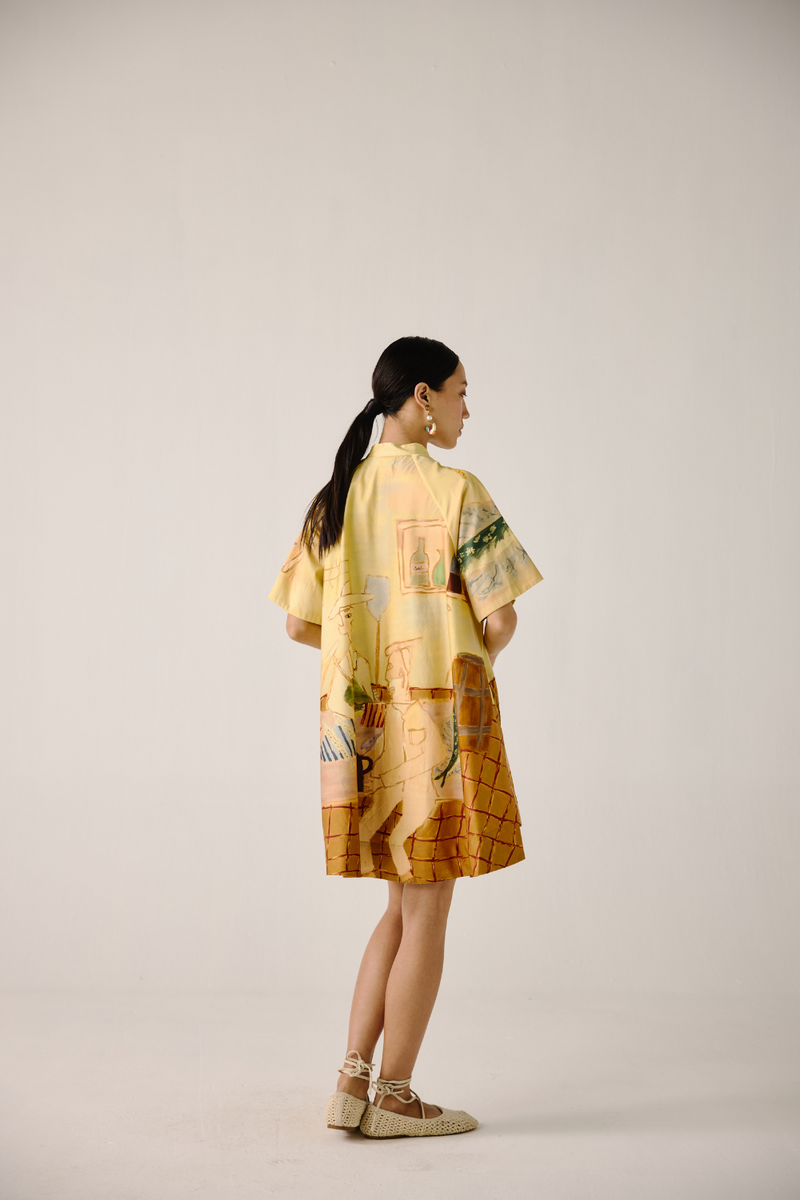 A-Line Dress - Fisherman cotton by CORD for women in Singapore