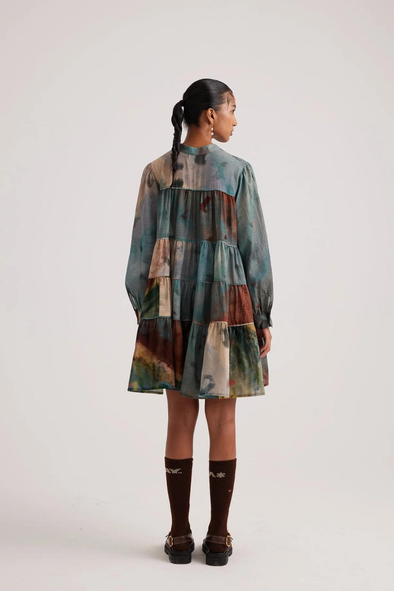 Tier Dress-Valley cotton by CORD for women in Singapore