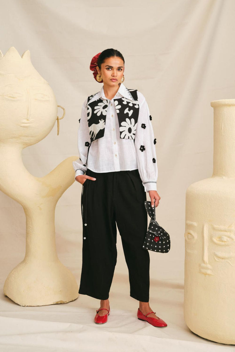 Meso Applique Bib cotton by JodiLife for women in Singapore