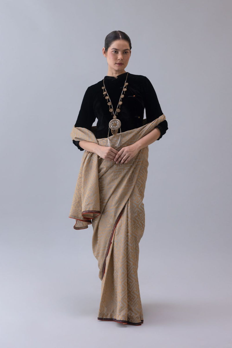 Namjar Saree-Grey