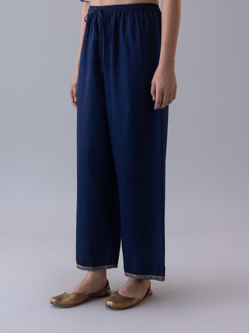 Lhamo Pyjama-Indigo