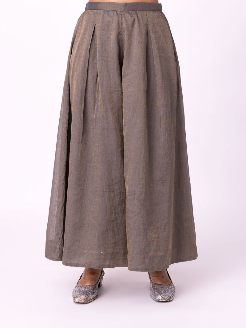 Riwaayat Sharara tissue pyjama/salwar by Shades of India in black for women in Singapore