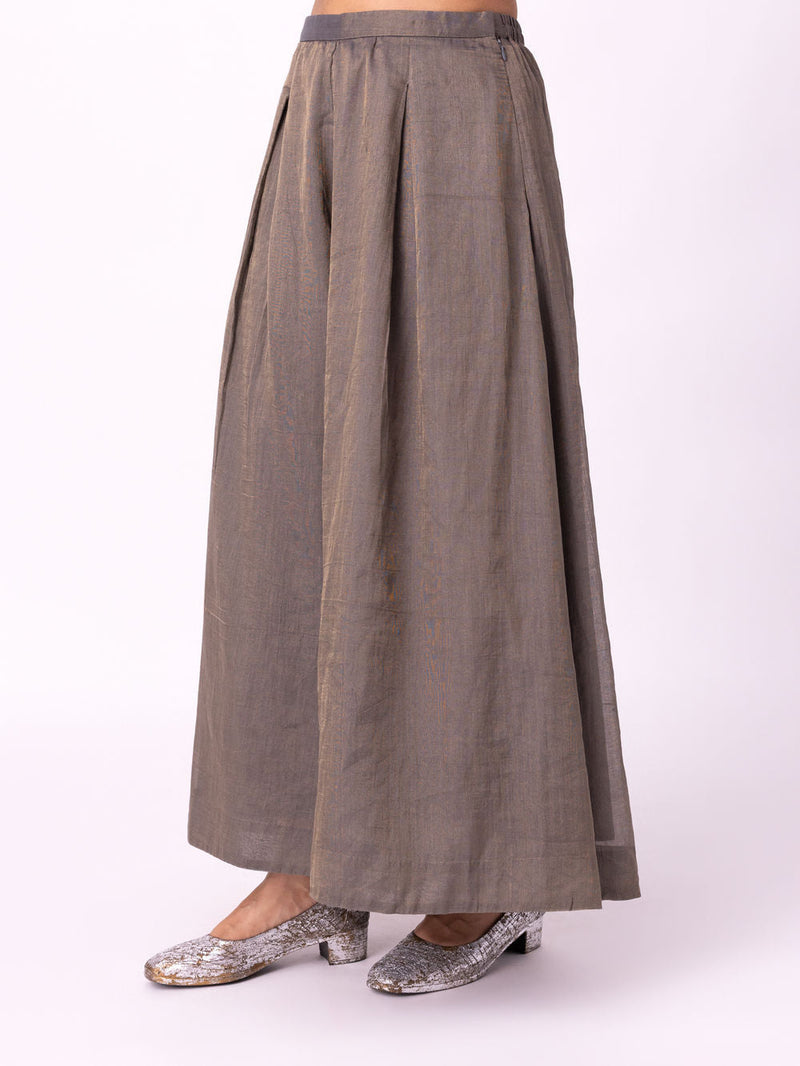 Riwaayat Sharara tissue pyjama/salwar by Shades of India in black for women in Singapore