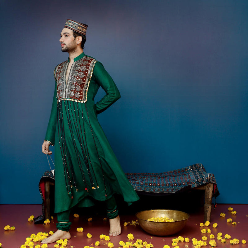 Kari Kurta with Churidar