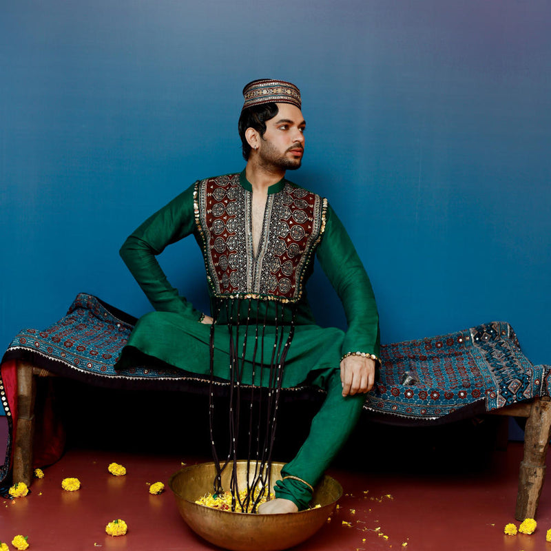 Kari Kurta with Churidar