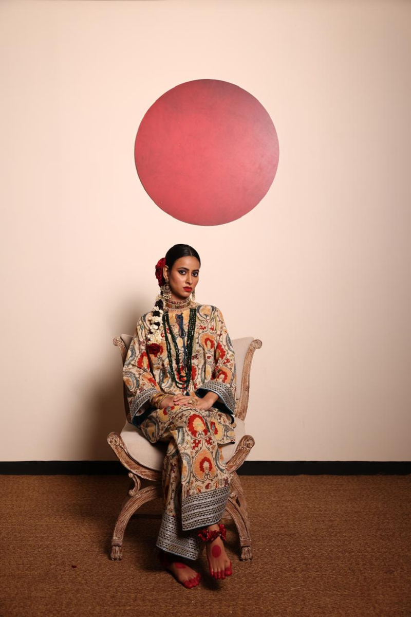 Suzaani Print Pakistani Farshi Shalwar