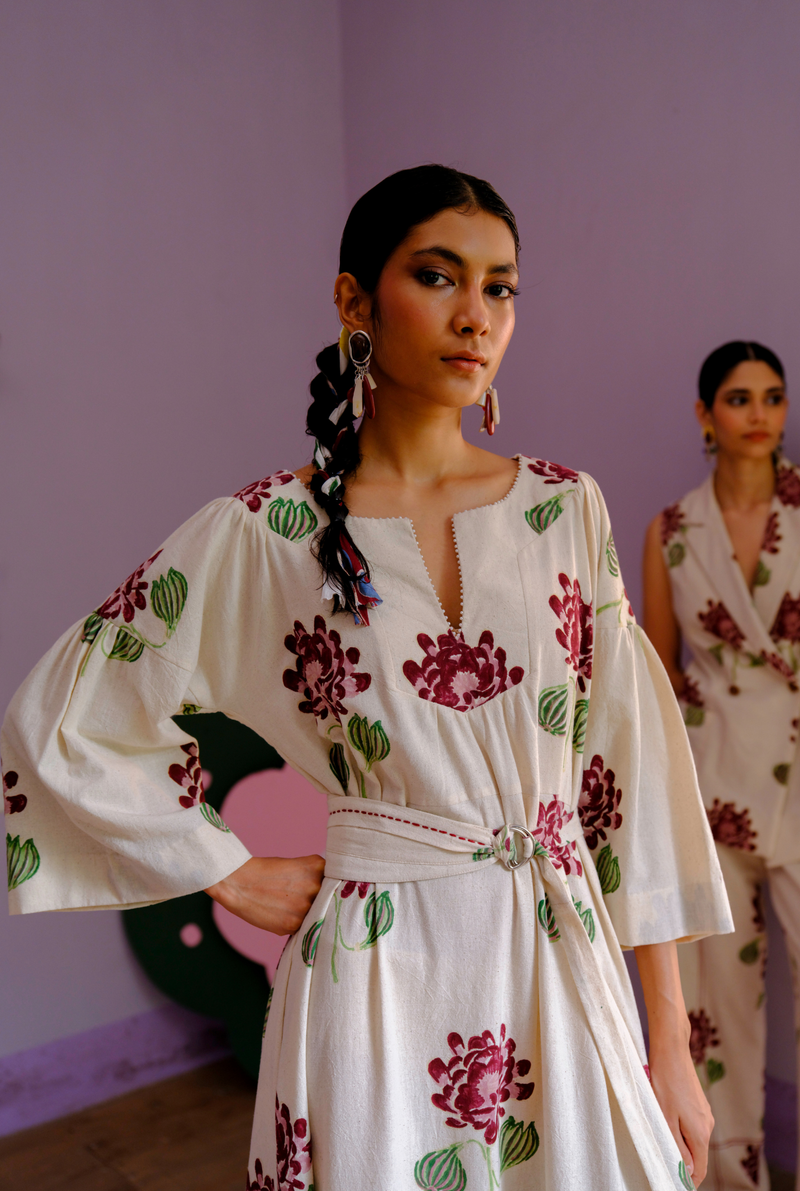 Malabar Day Dress cotton by JodiLife for women in Singapore