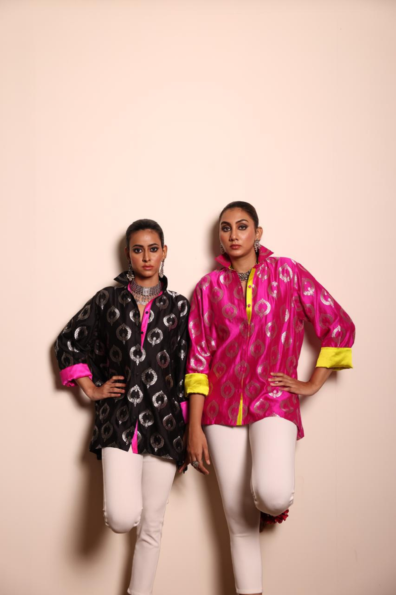 Woven Silk Shirt