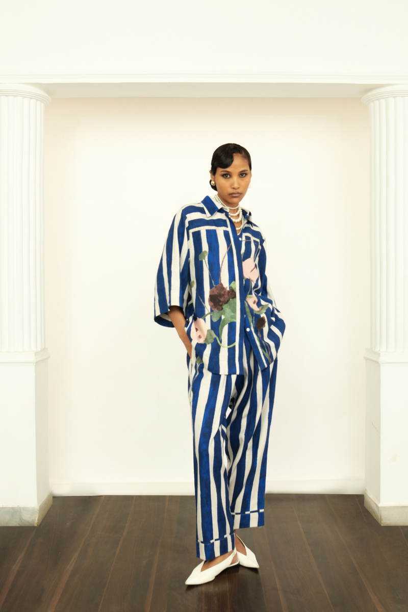 Prussian Stripes Shirt Set