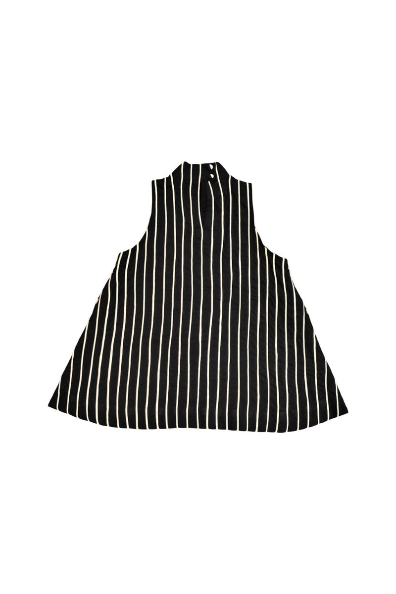 Dori Chord Top cotton by Ka-Sha in black color for women in Singapore