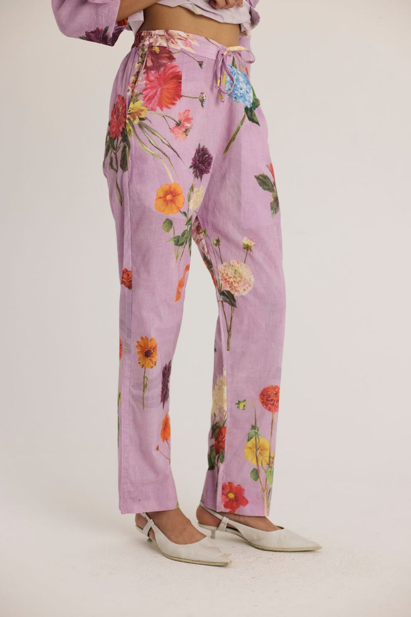 GIGGLE BERRY LONG KURTA SET cotton by Yam for women in Singapore