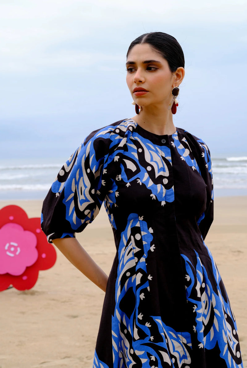 Orca Day Dress poplin by JodiLife for women in Singapore