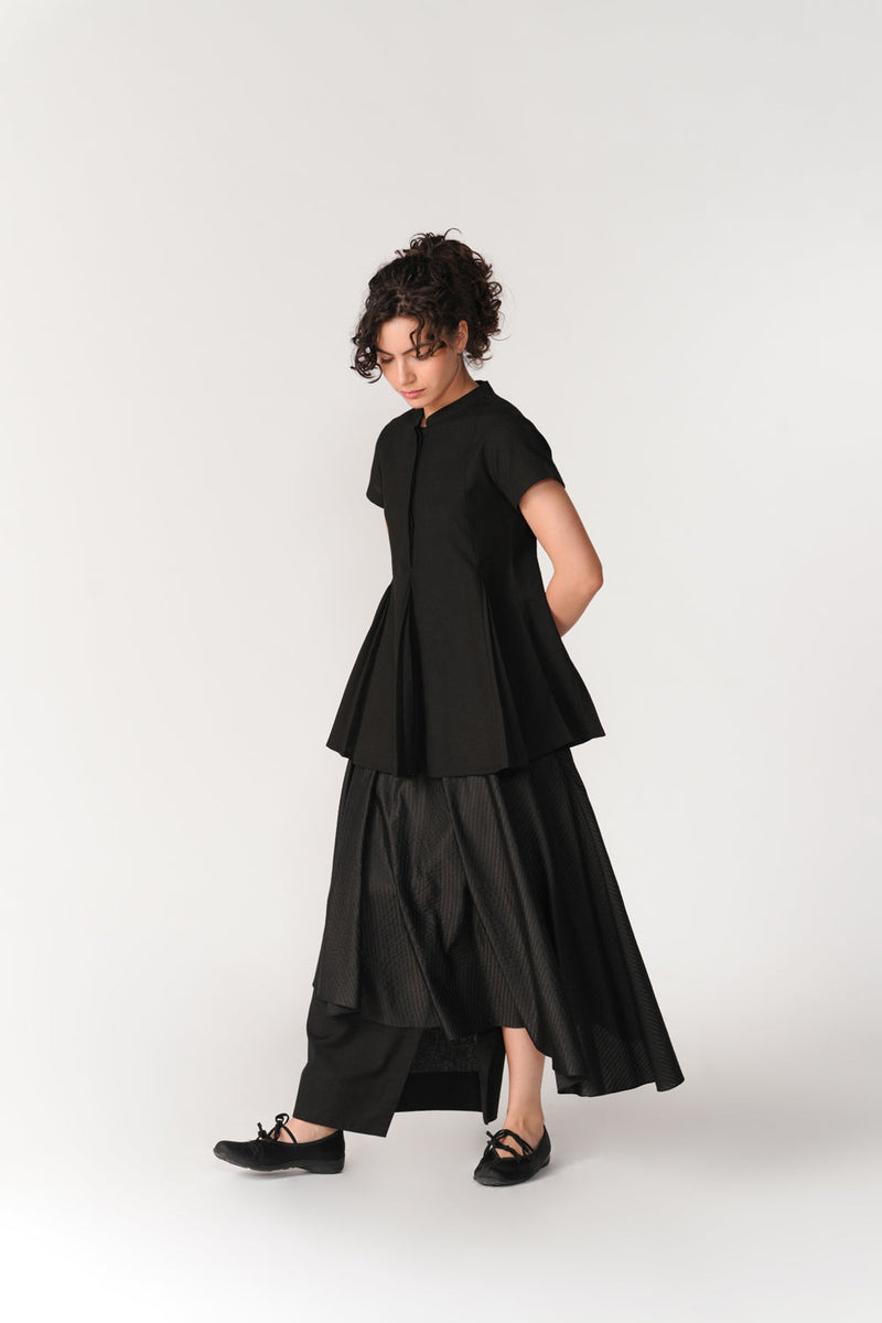 Avastha Set co-ord set by Turn Black in black for women in Singapore
