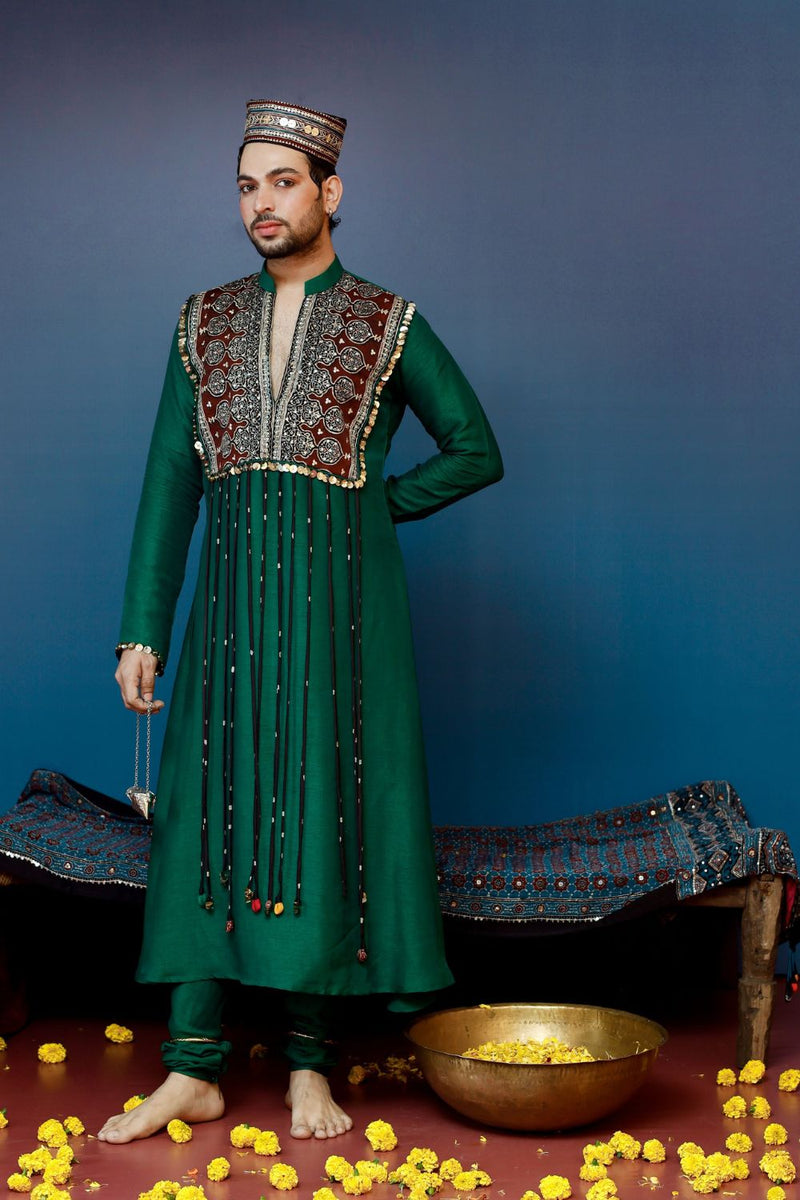 Kari Kurta with Churidar