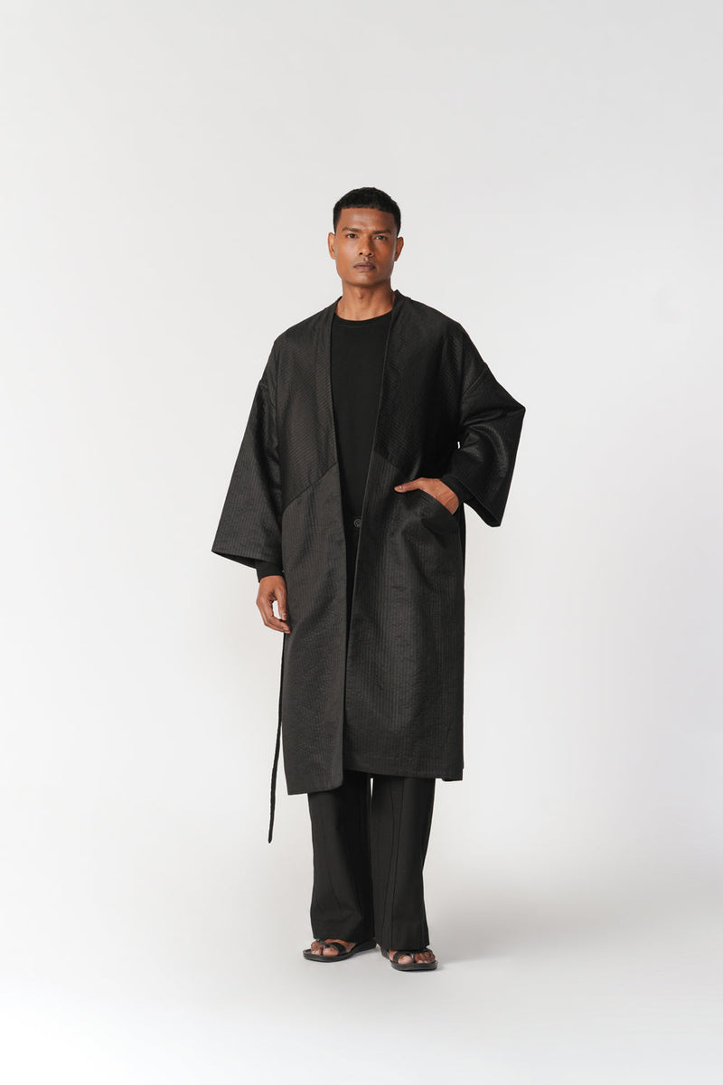 Naro Jacket jacket/overlay by Turn Black in black for women in Singapore