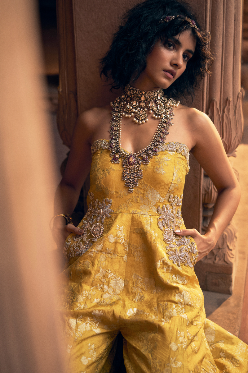 PH-2468 
Jumpsuit Set by Paulmi & Harsh for women in Singapore