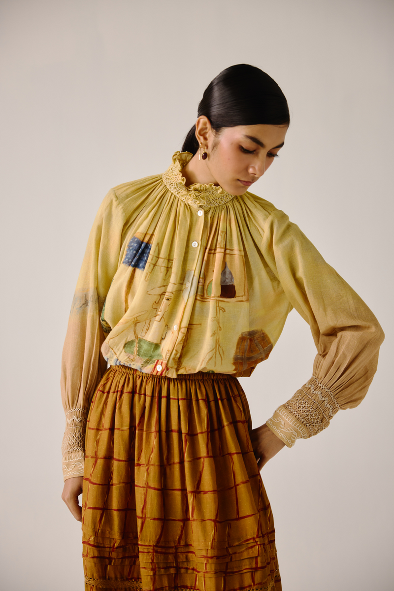 Farmer Top - Fisherman cotton by CORD for women in Singapore