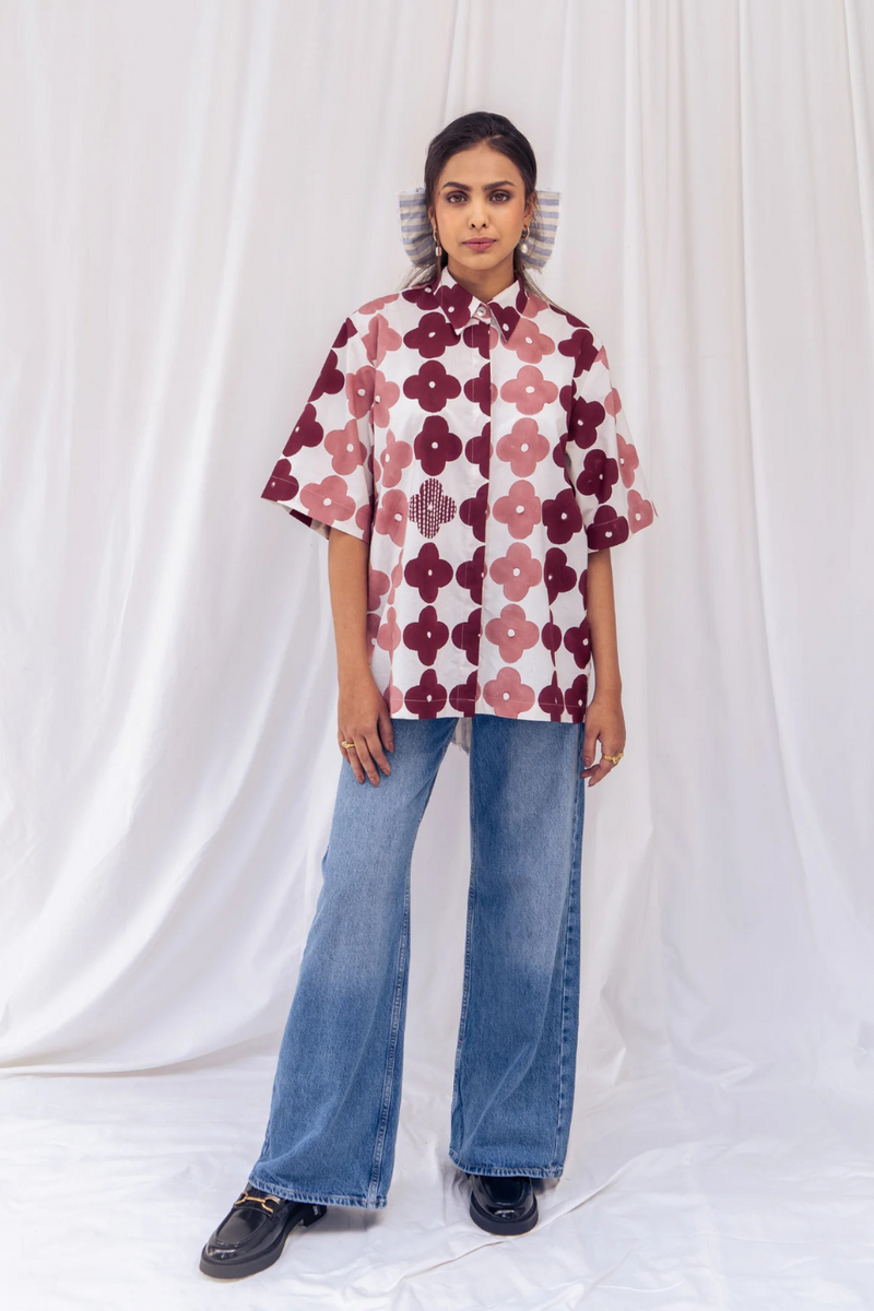 Okapi Shirt poplin by JodiLife for women in Singapore