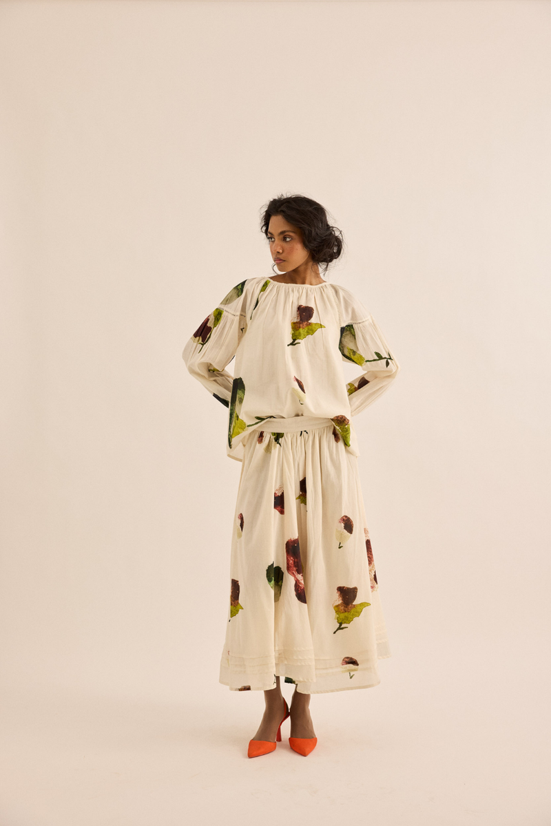 Clavel top mul top/shirt by Khara Kapas in multicolor for women in Singapore